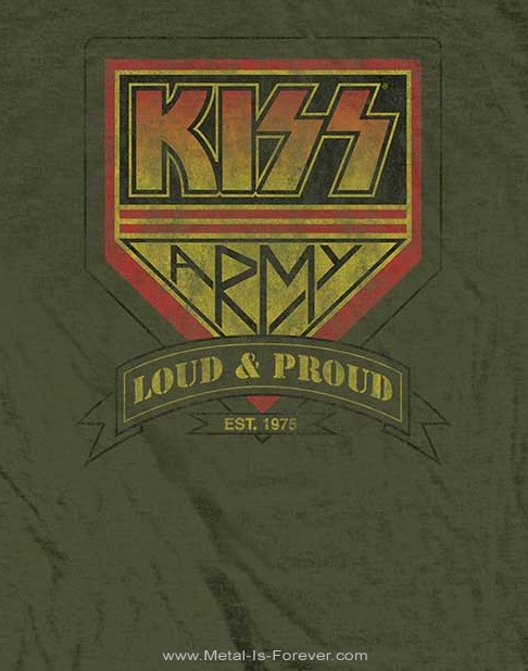 KISS -���å�- LOUD & PROUD �֥饦�ɡ�����ɡ��ץ饦�ɡ� T����ġʥߥ꥿�꡼�����꡼���