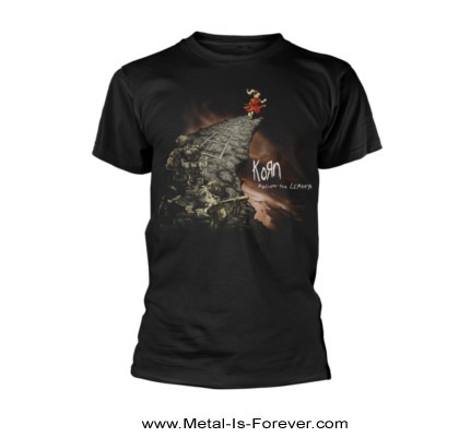 korn follow the leader 90s tシャツ バンT L 美品 vintage 90s KORN FOLLOW THE LEADER NU METAL ALTERNATIVE BLACK t