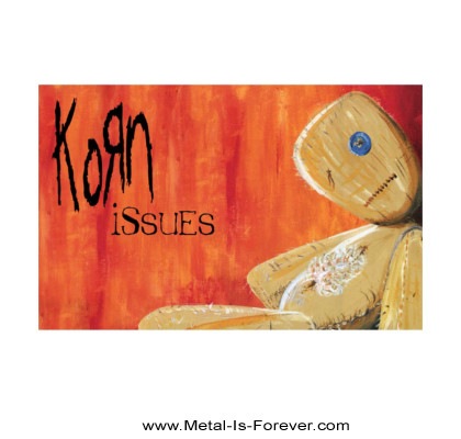 KORN (コーン) Issues 「イシューズ」 布製ポスター｜メタルTシャツ