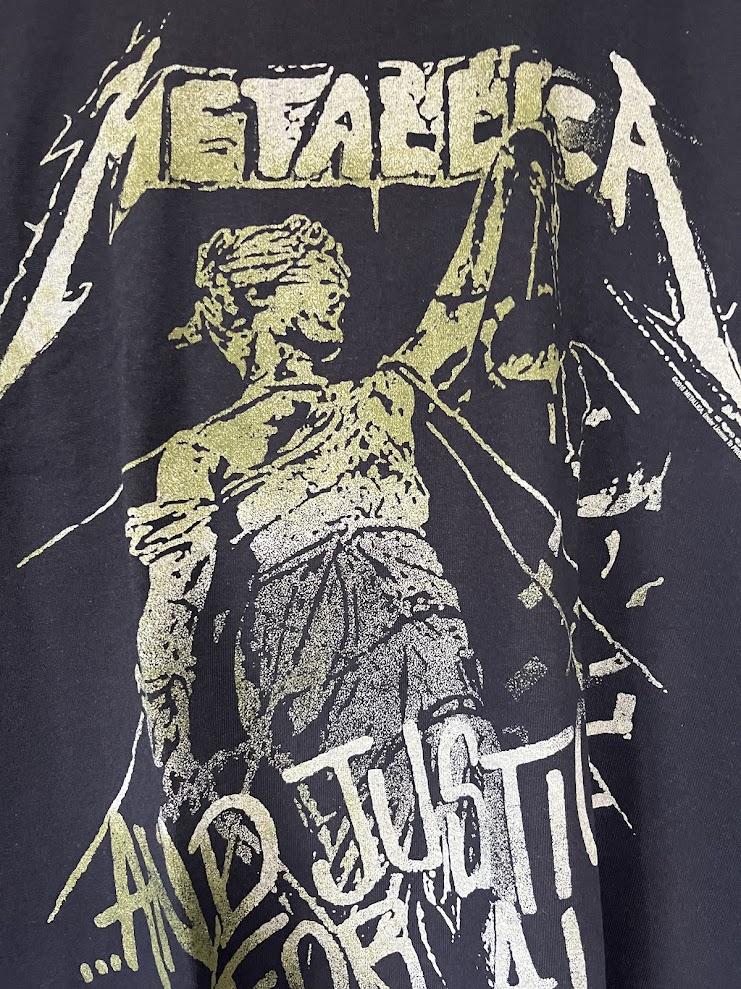 �ں߸�ͭ���METALLICA (�᥿�ꥫ) ...AND JUSTICE FOR ALL �֥᥿�롦���㥹�ƥ����� ������ơ������������� �ԥ���� L������