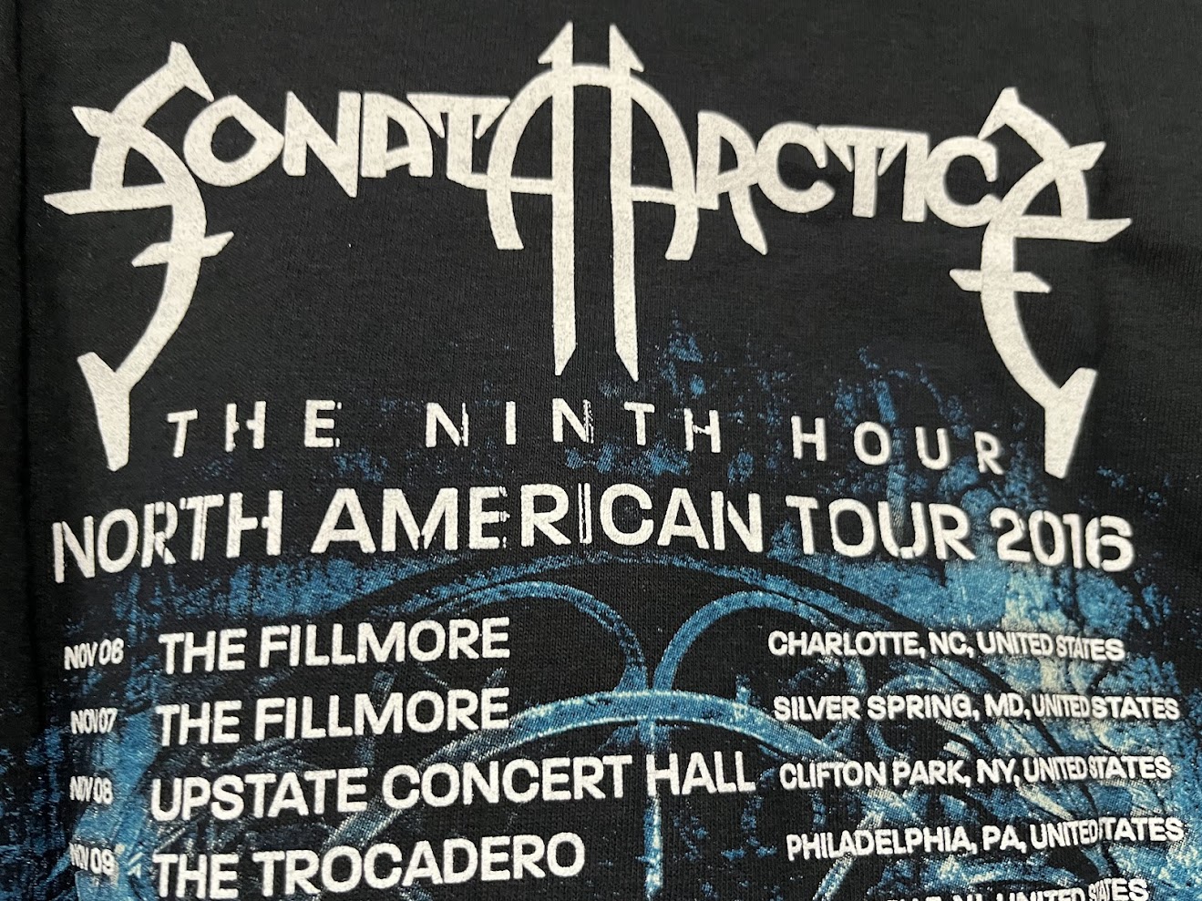 �ں߸ˤ����SONATA ARCTICA (���ʥ����������ƥ���) THE NINTH HOUR �֥ʥ��󥹡������ 2016ǯ���ƥĥ��� T�����  L�������ڥ��쥯�����������ƥ��