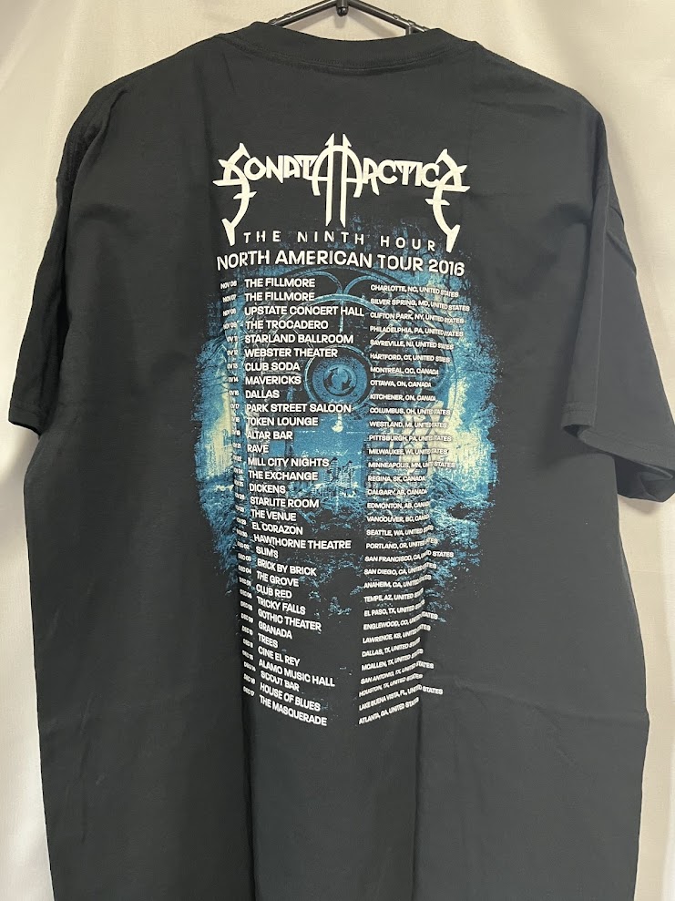 �ں߸ˤ����SONATA ARCTICA (���ʥ����������ƥ���) THE NINTH HOUR �֥ʥ��󥹡������ 2016ǯ���ƥĥ��� T�����  L�������ڥ��쥯�����������ƥ��