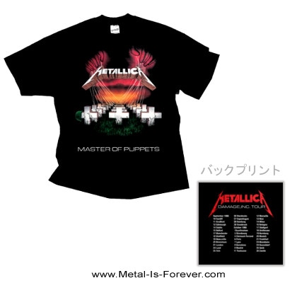 METALLICA -メタリカ- MASTER OF PUPPETS 「メタル・マスター」 1986年