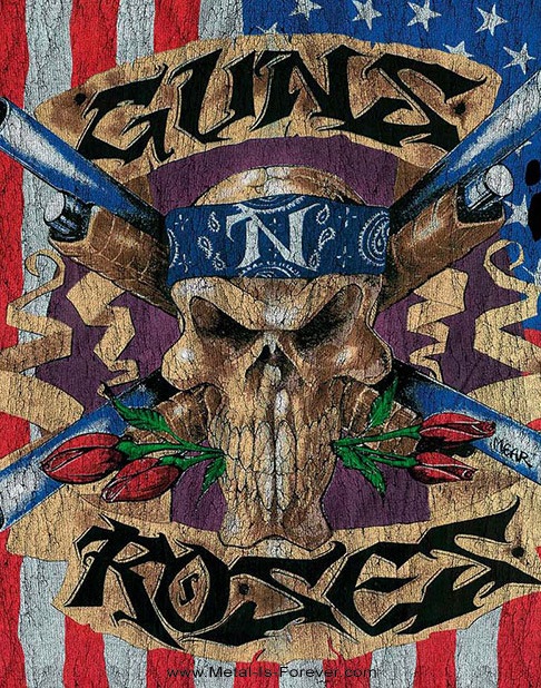 GUNS N' ROSES -���󥺡�����ɡ���������-  FLAG �֥ե�å��� �����ݥ�����