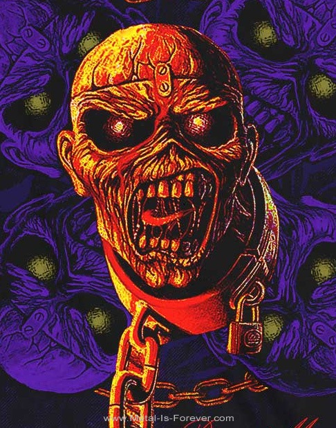 IRON MAIDEN (�������󡦥ᥤ�ǥ�) Piece of Mind ��ƬǾ���ס� �ޥ�����إåɡ����ǥ� �ԥ����