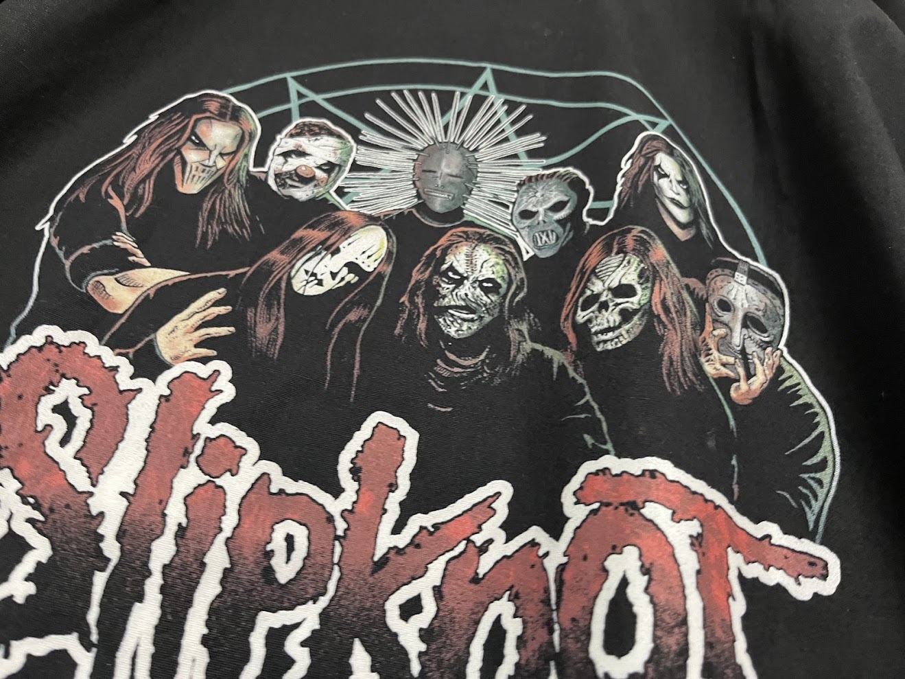 �ں߸ˤ����SLIPKNOT (����åץΥå�) Logo�֥����� �������� XL������
