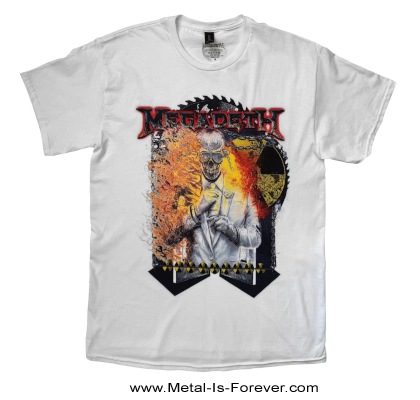 MEGADETH (�ᥬ�ǥ�) Vic Sawblade �֥����å��������֥쥤�ɡ� T����ġ����