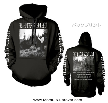BURZUM -バーズム- FILOSOFEM 「絶望論」 パーカー｜メタルT