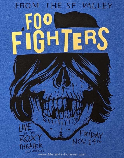 FOO FIGHTERS (�ա����ե���������) Roxy Flyer �֥����������ե饤�䡼�� T����ġ��ġ�