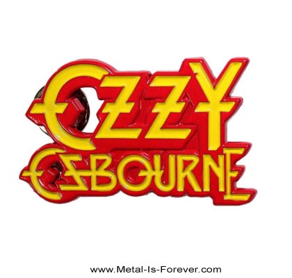 OZZY OSBOURNE (�������������ܡ���) Stacked Logo �֥����å��������� �ԥ�Хå�