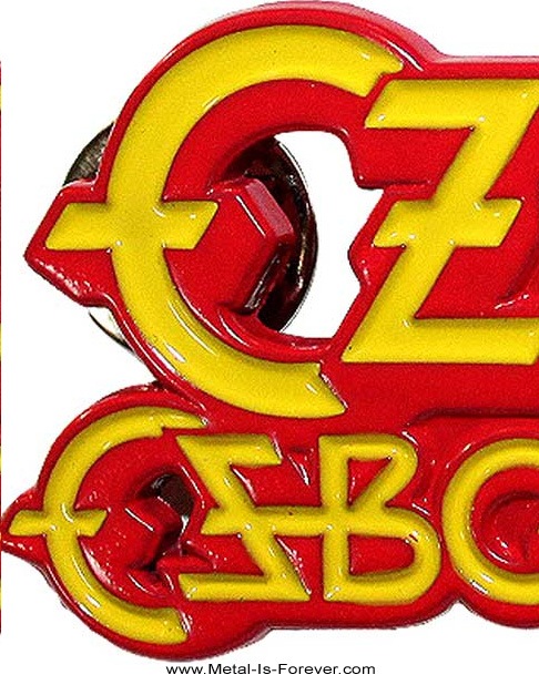 OZZY OSBOURNE (�������������ܡ���) Stacked Logo �֥����å��������� �ԥ�Хå�