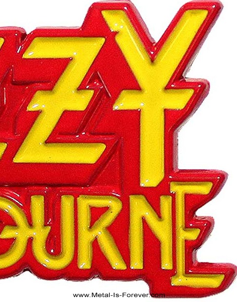 OZZY OSBOURNE (�������������ܡ���) Stacked Logo �֥����å��������� �ԥ�Хå�