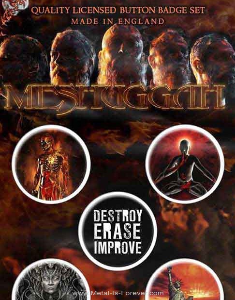 MESHUGGAH (�᥷�奬��) Immutable �֥��ߥ塼���֥�� �Хå����å�