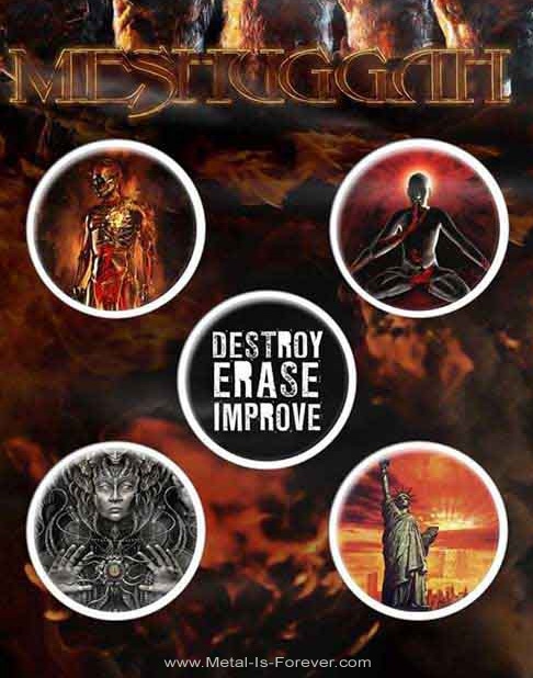 MESHUGGAH (�᥷�奬��) Immutable �֥��ߥ塼���֥�� �Хå����å�