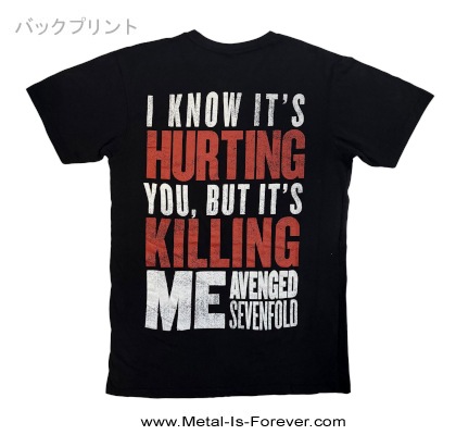 AVENGED SEVENFOLD (�������󥸥ɡ�������ե������) Unholy Confessions�֥���ۡ��꡼������ե��å���󥺡� �����ܥ� T�����