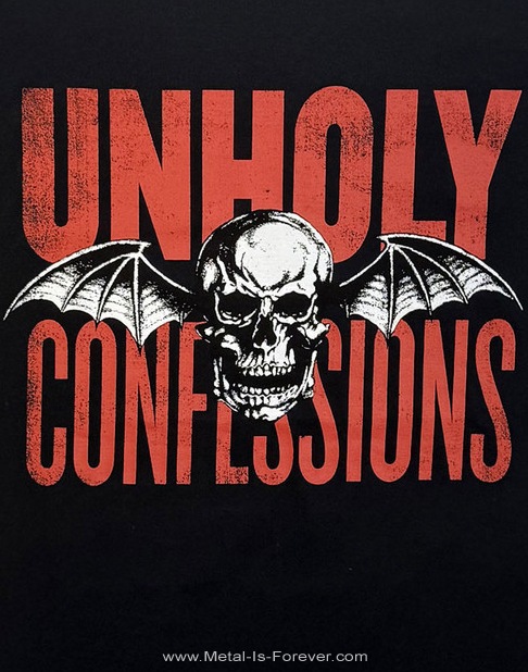 AVENGED SEVENFOLD (�������󥸥ɡ�������ե������) Unholy Confessions�֥���ۡ��꡼������ե��å���󥺡� �����ܥ� T�����