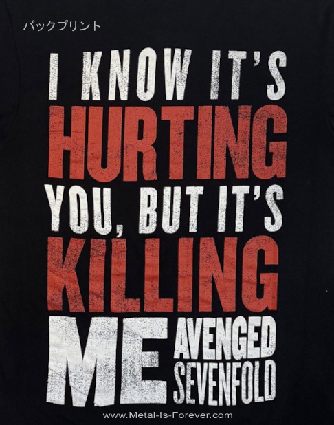 AVENGED SEVENFOLD (�������󥸥ɡ�������ե������) Unholy Confessions�֥���ۡ��꡼������ե��å���󥺡� �����ܥ� T�����