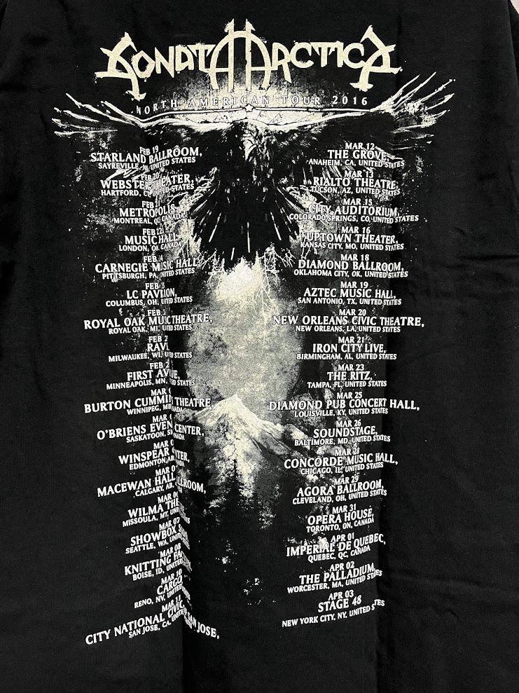 �ں߸ˤ����SONATA ARCTICA (���ʥ����������ƥ���) WHITE WOLF �֥ۥ磻�ȡ�����ա� 2016ǯ���ƥĥ��� �ԥ����  M�������ڥ��쥯�����������ƥ��