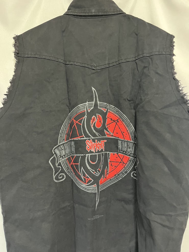 �ں߸ˤ����SLIPKNOT (����åץΥå�) Crest�֥��쥹�ȡ� �Ρ����꡼�����٥��� XL������