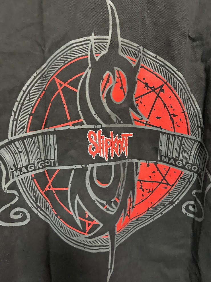 �ں߸ˤ����SLIPKNOT (����åץΥå�) Crest�֥��쥹�ȡ� �Ρ����꡼�����٥��� XL������