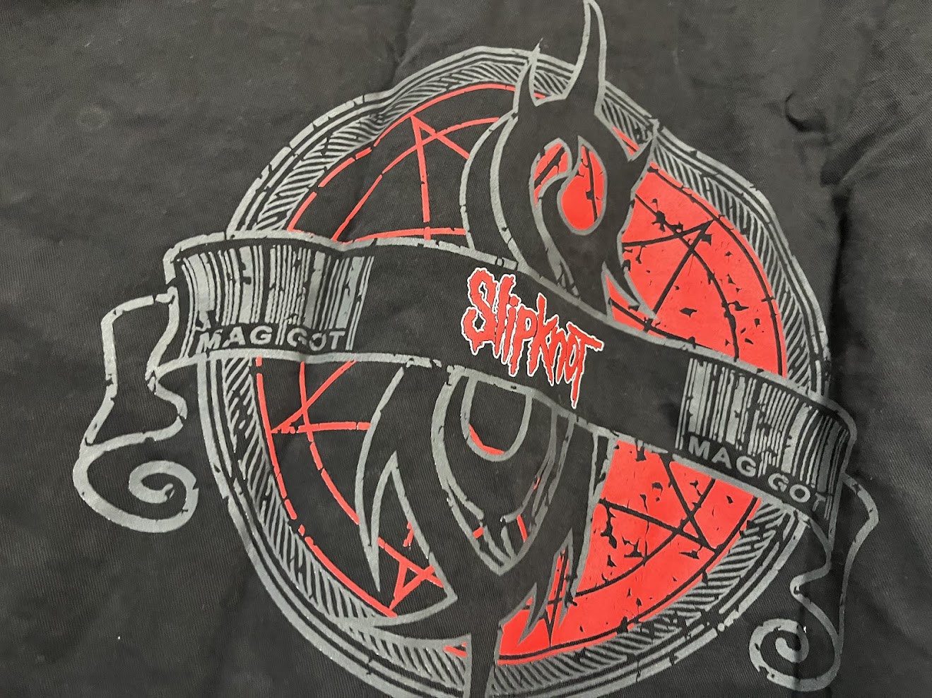 �ں߸ˤ����SLIPKNOT (����åץΥå�) Crest�֥��쥹�ȡ� �Ρ����꡼�����٥��� XL������
