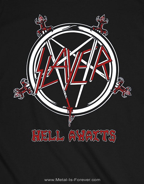 SLAYER (쥤䡼) HELL AWAITS ֥إ롦ġ 1985ǯĥ T