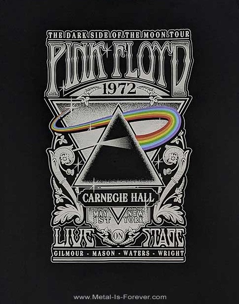 PINK FLOYD (ԥ󥯡ե) Carnegie Hall Poster 1972 ֥ͥۡ롦ݥ1972 ȥԥ