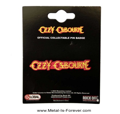 OZZY OSBOURNE (�������������ܡ���) Logo �֥����� �ԥ�Хå�