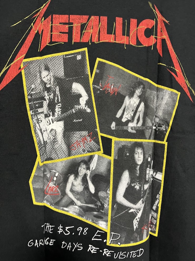 �ں߸�ͭ���METALLICA (�᥿�ꥫ) THE $5.98 E.P.: GARAGE DAYS RE-REVISITED �֥᥿�롦���졼����XL������