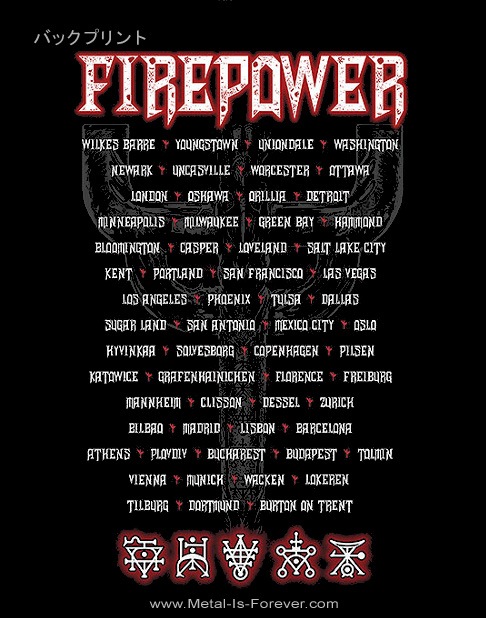 JUDAS PRIEST -���塼�������ץ꡼����- FIREPOWER �֥ե��������ѥ�� 2018ǯ�ĥ��� Ĺµ�ԥ����