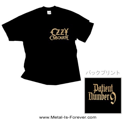 OZZY OSBOURNE (�������������ܡ���) Patient Number 9 �֥ڥ�������ȡ��ʥ�С�9�� ���� T�����