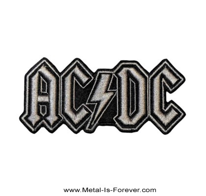 AC/DC (�����������ǥ�������) Silver Logo �֥���С��������� ��åڥ�