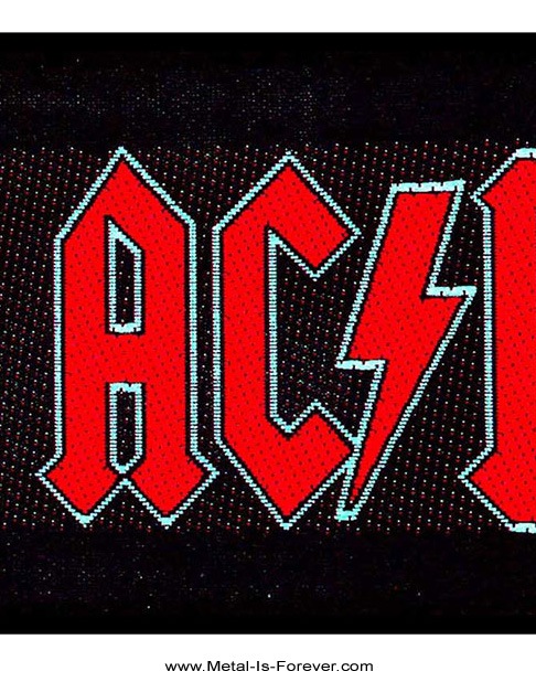 AC/DC (�����������ǥ�������) Red Logo �֥�åɡ������� ��åڥ�