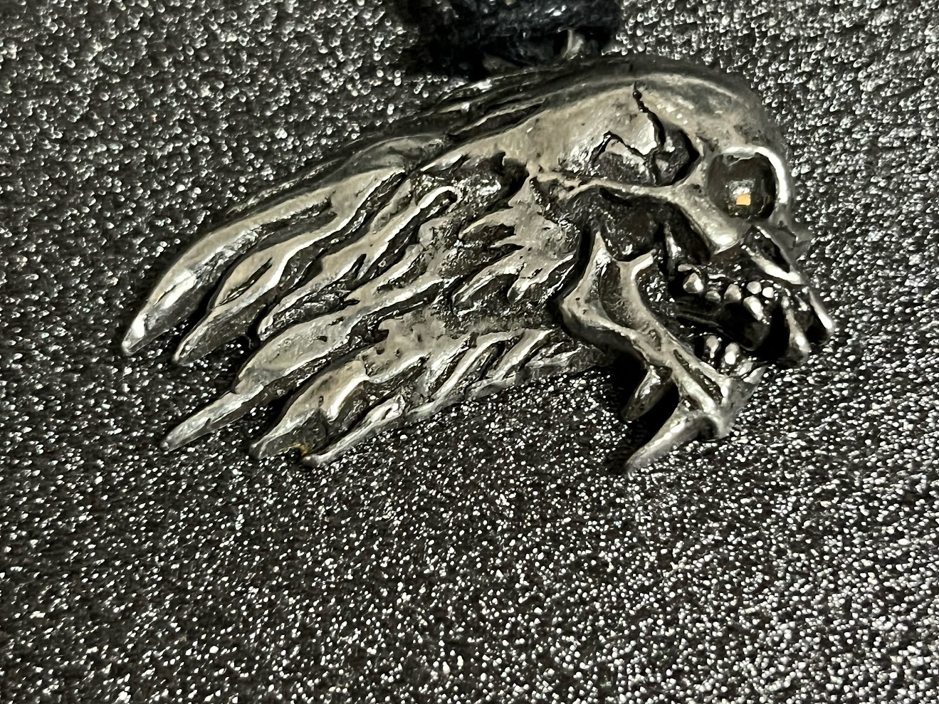 �ں߸ˤ����METALLICA (�᥿�ꥫ) Flaming Skull�֥ե쥤�ߥ󥰡�������ץڥ����ȡڥ��쥯�����������ƥ��