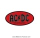AC/DC (�����������ǥ�������) Oval Logo �֥����Х롦������ ��åڥ�