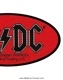 AC/DC (�����������ǥ�������) Oval Logo �֥����Х롦������ ��åڥ�