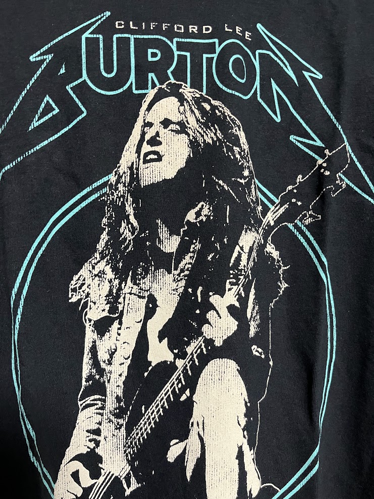 �ں߸�ͭ���METALLICA (�᥿�ꥫ) Cliff Live �֥���ա��饤���� T����� L������