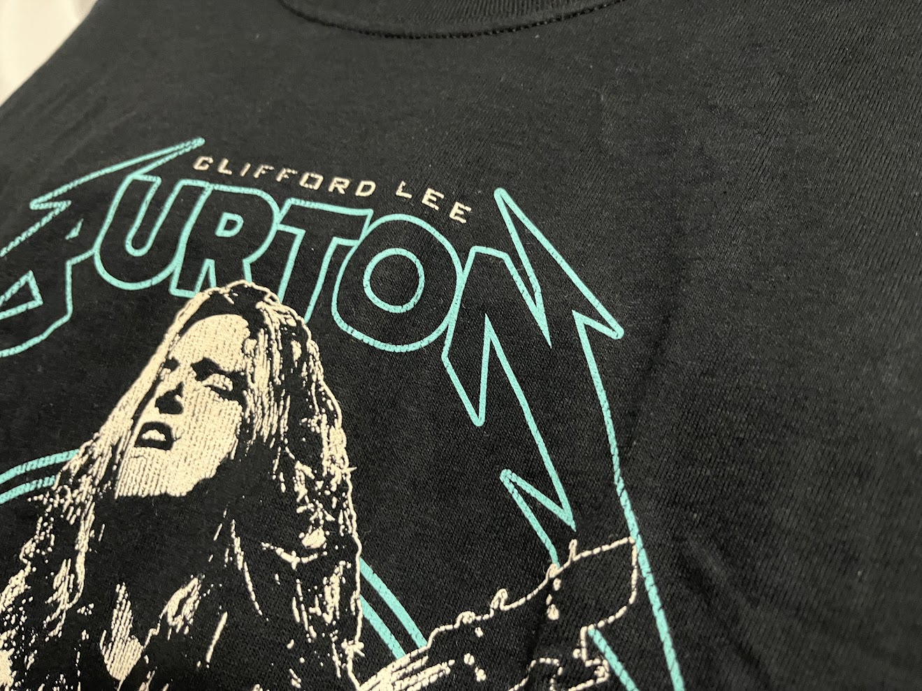 �ں߸�ͭ���METALLICA (�᥿�ꥫ) Cliff Live �֥���ա��饤���� T����� L������