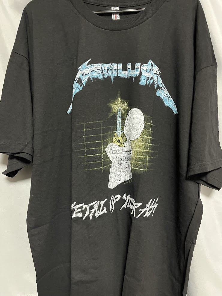 �ں߸�ͭ���METALLICA (�᥿�ꥫ) METAL UP YOUR ASS �֥᥿�롦���åס��楢�������� �ԥ���� XXL������