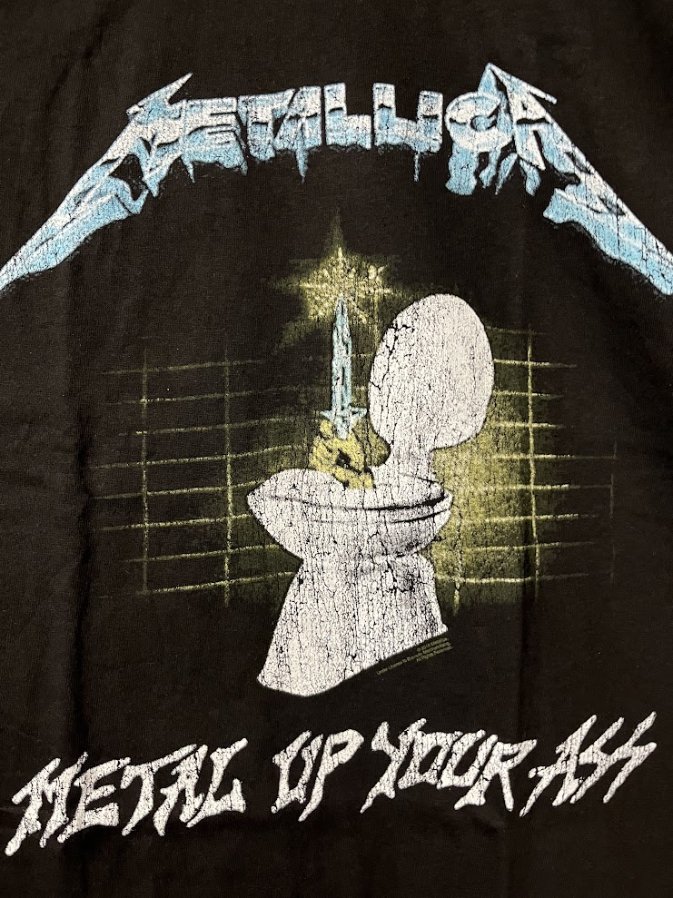 �ں߸�ͭ���METALLICA (�᥿�ꥫ) METAL UP YOUR ASS �֥᥿�롦���åס��楢�������� �ԥ���� XXL������