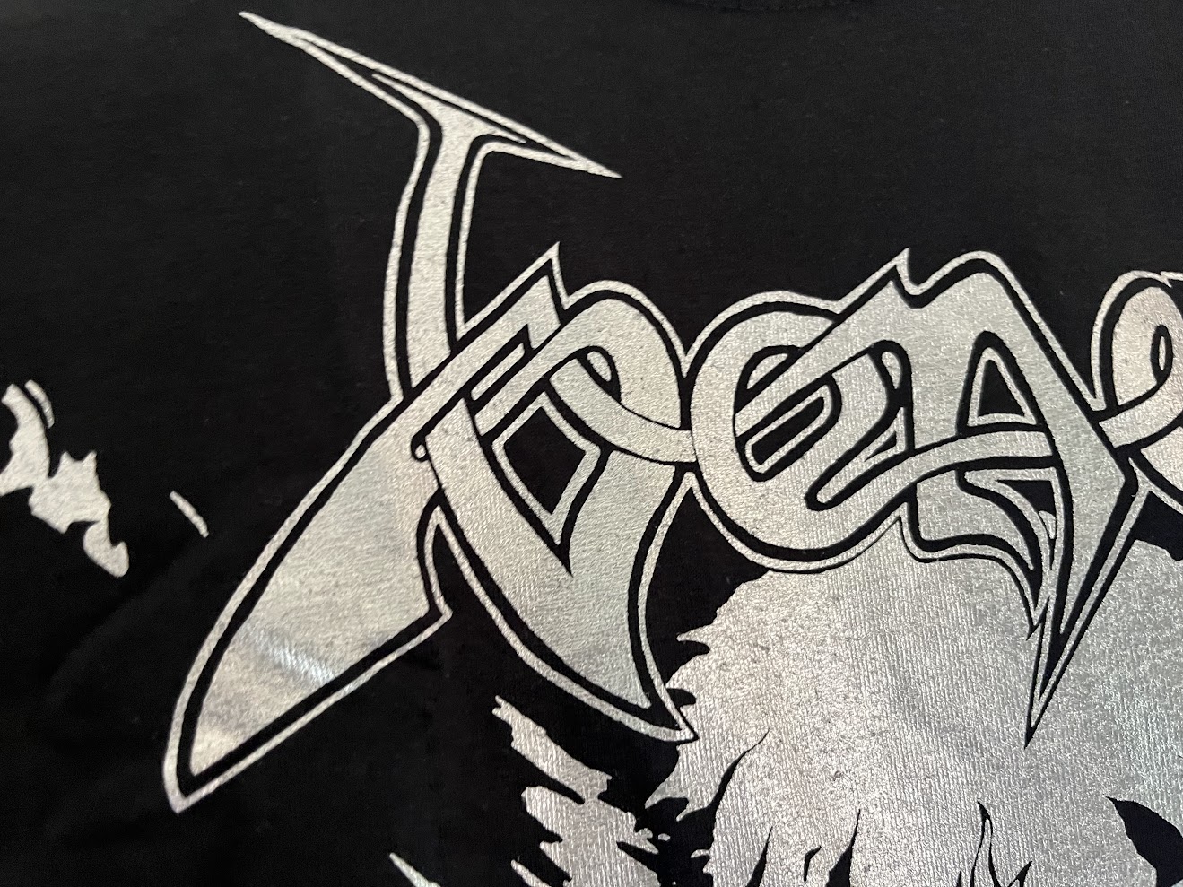 �ں߸ˤ����VENOM (�����Υ�) Black Metal �֥֥�å����᥿��� T����� L�������ڥ��쥯�����������ƥ��