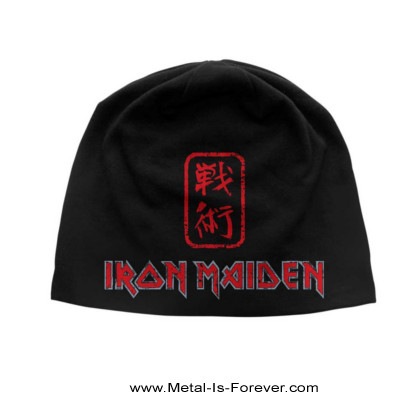 IRON MAIDEN (アイアン・メイデン) SENJUTSU 「戦術」 ニットキャップ