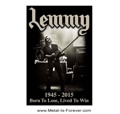 LEMMY KILMISTER (ߡߥ) LIVED TO WIN ֥ɡȥ ݥ