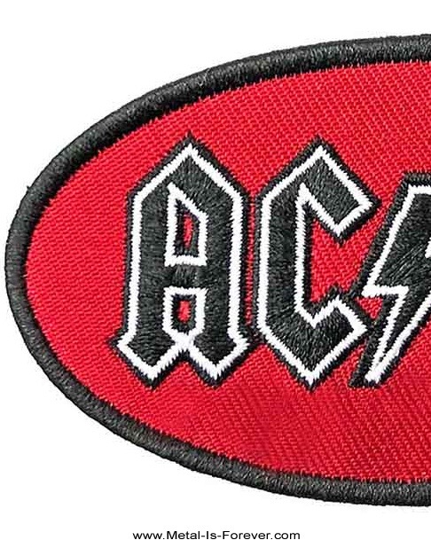 AC/DC (�����������ǥ�������) Oval Logo �֥����Х롦������ ��åڥ� Ver.2