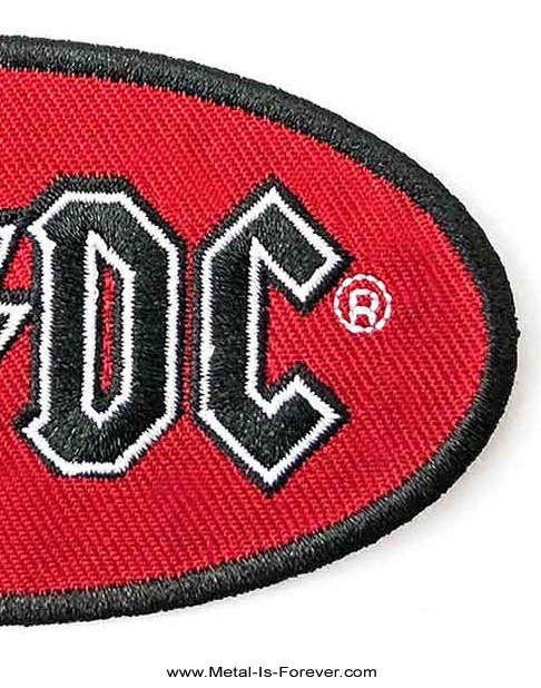 AC/DC (�����������ǥ�������) Oval Logo �֥����Х롦������ ��åڥ� Ver.2