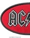 AC/DC (�����������ǥ�������) Oval Logo �֥����Х롦������ ��åڥ� Ver.2