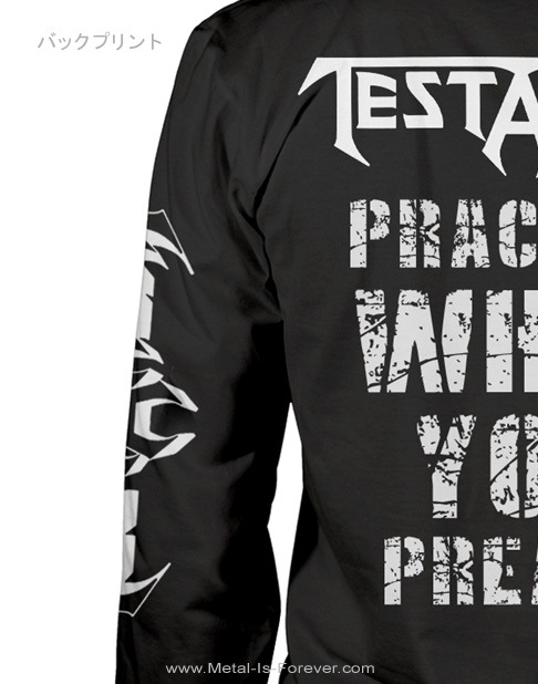 TESTAMENT (�ƥ�������) PRACTICE WHAT YOU PREACH �֥ץ饯�ƥ������ۥ�åȡ��桼���ץ꡼���� ĹµT�����