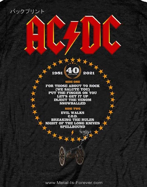AC/DC (ǥ) For Those About To Rock (We Salute You) ְξԾ 40ǯ ե쥤ߥ ԥ