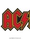 AC/DC (�����������ǥ�������) Logo �֥����� ���åȥ����� ��åڥ�