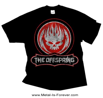 THE OFFSPRING (���ե��ץ��) Distressed Skull �֥ǥ����ȥ쥹���������T�����